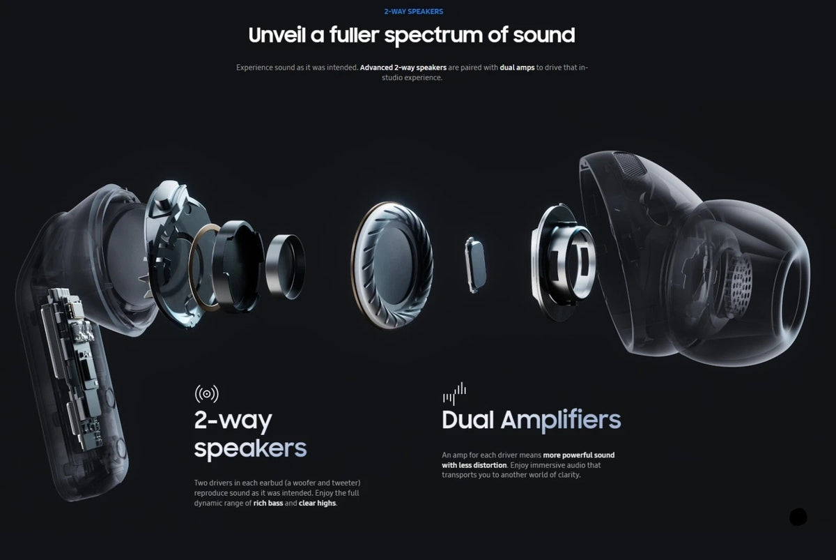 Samsung Galaxy Buds4 Pro Wireless Earbuds – Black, Hi-Fi Audio, Adaptive ANC, Bluetooth 6.1, 360 Audio & Wireless Charging Case