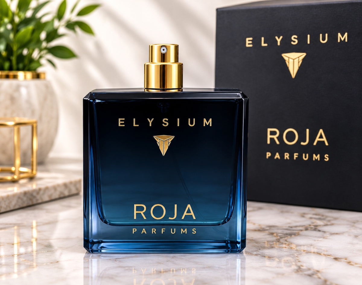 Roja Elysium Parfum Cologne 100ml for Men | Luxury Citrus Woody Fragrance | Long-Lasting Eau de Parfum