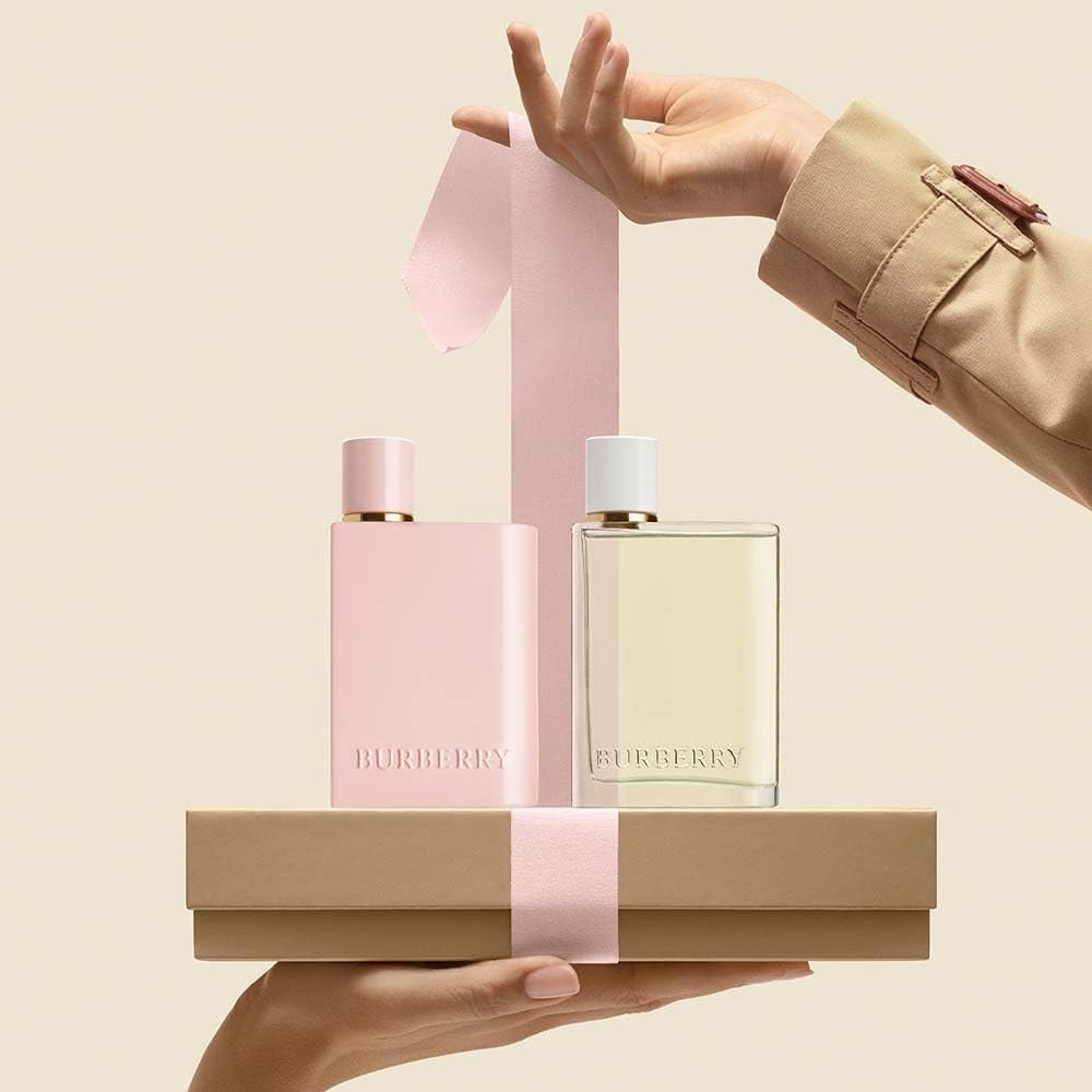 Burberry Her Elixir de Parfum 100ml for Women – Luxury Floral Fruity Fragrance, Long-Lasting Eau de Parfum
