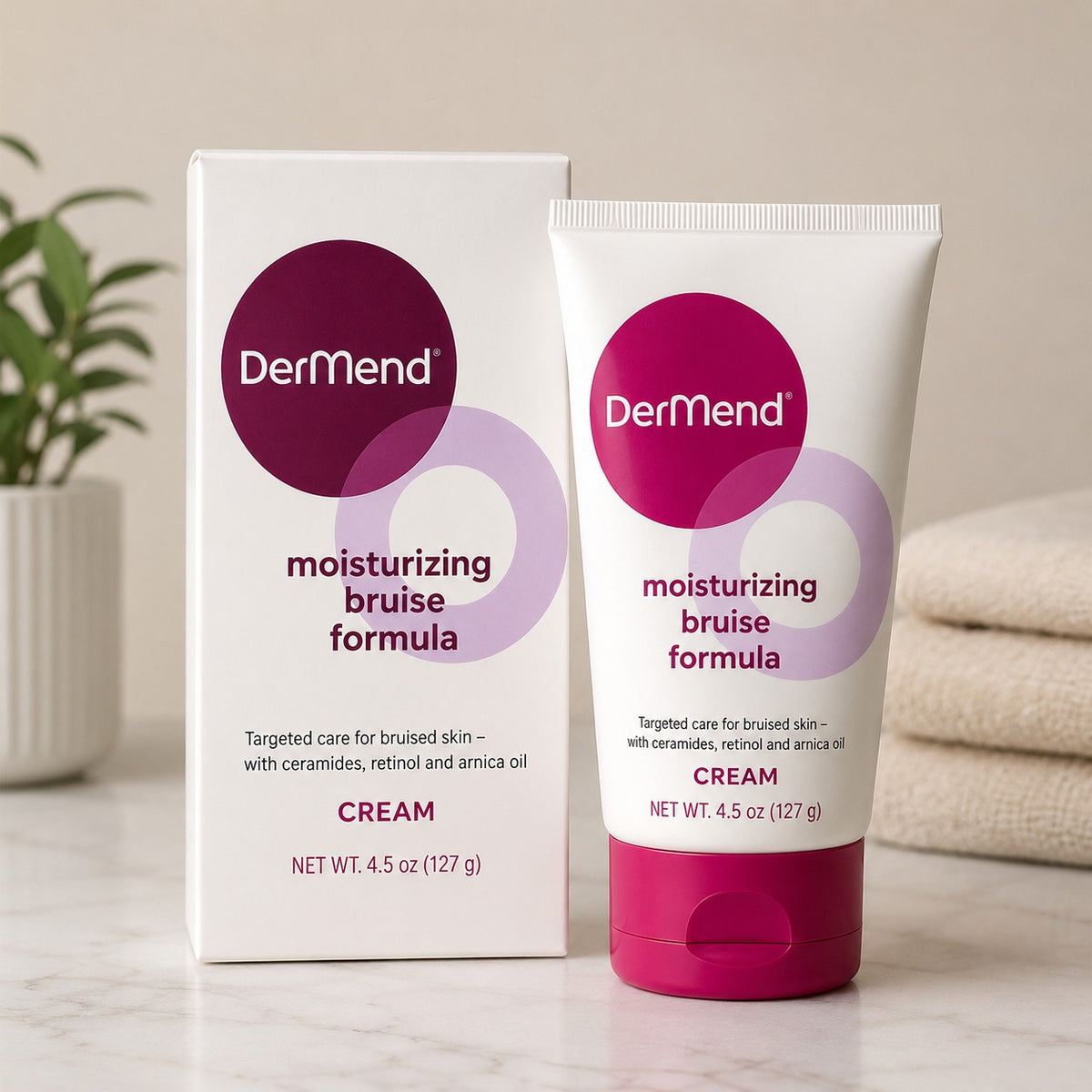 DerMend Moisturizing Bruise Formula Cream – 4.5 oz (127 g) Skin Care