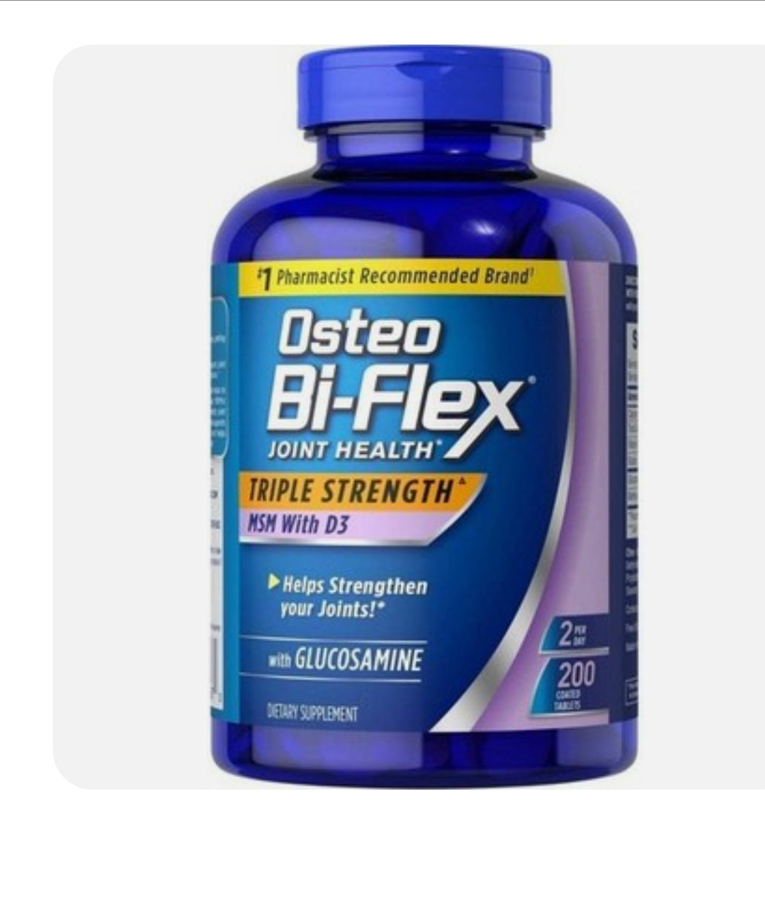 Osteo Bi-Flex Triple Strength 200 Tablets – Joint Health Supplement