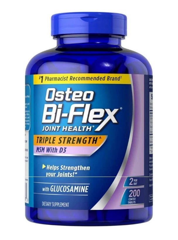 Osteo Bi-Flex Triple Strength 200 Tablets – Joint Health Supplement